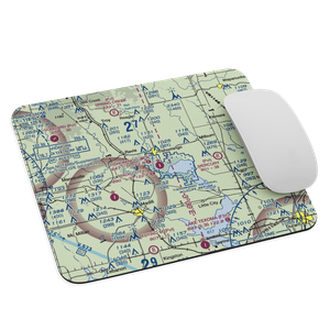 Tishomingo Airpark (0F9) VFR Sectional Mouse Pad