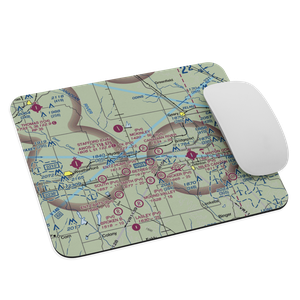 TK Airport (3OK2) VFR Sectional Mouse Pad