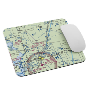 Tomahawk Airport (9OK4) VFR Sectional Mouse Pad