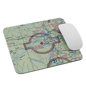 Tomahawk Regional Airport (TKV) VFR Sectional Mouse Pad