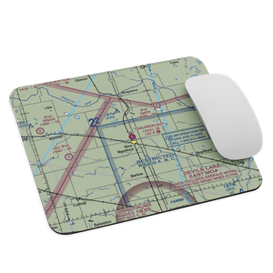 Tomlinson Field (8J7) VFR Sectional Mouse Pad