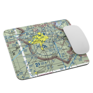 Topeka Regional Airport - Forbes Field (FOE) VFR Sectional Mouse Pad