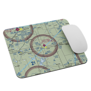 Tracy Municipal Airport (TKC) VFR Sectional Mouse Pad
