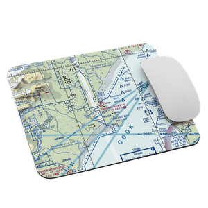 Trading Bay Production Airport (5AK0) VFR Sectional Mouse Pad