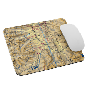 Trapper Creek Strip (MT30) VFR Sectional Mouse Pad
