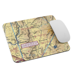 Treasure Gulch Airport (22ID) VFR Sectional Mouse Pad