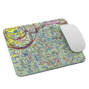 Treichler Farm Airport (5NK9) VFR Sectional Mouse Pad