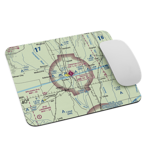 Trenton Municipal Airport (TRX) VFR Sectional Mouse Pad