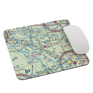 Treutlen County Airport (4J8) VFR Sectional Mouse Pad