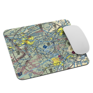 Tri-Cities Regional TN/VA Airport (TRI) VFR Sectional Mouse Pad