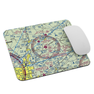 Triangle North Executive Airport (LHZ) VFR Sectional Mouse Pad