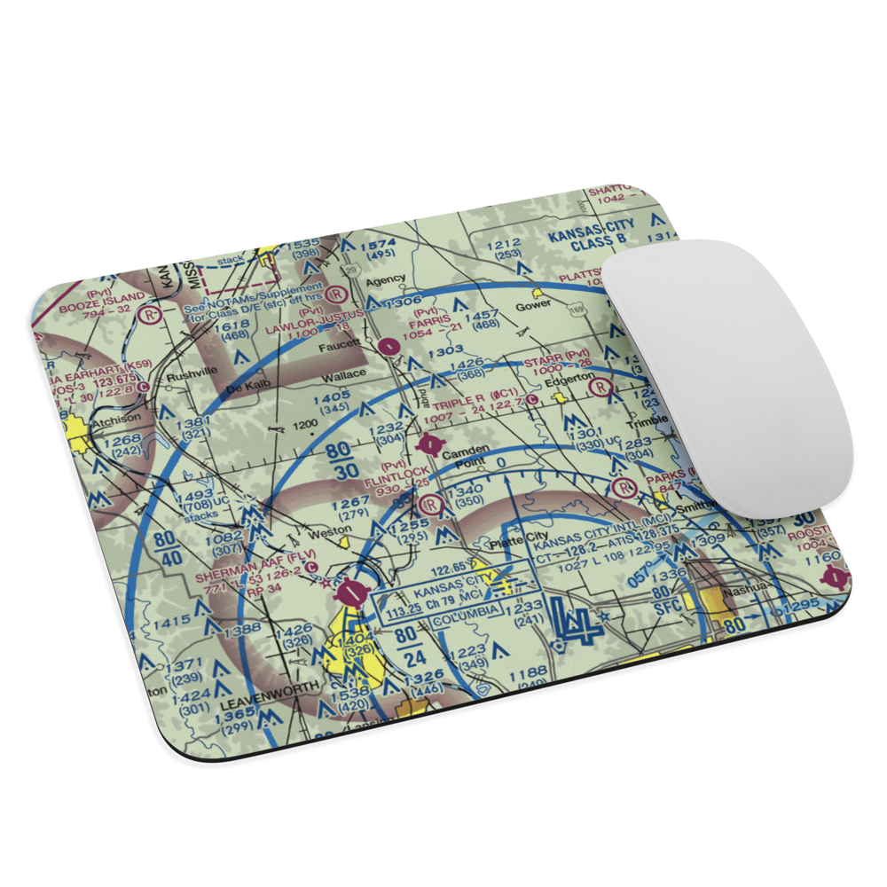 Triple R Airport (0C1) VFR Sectional Mouse Pad 