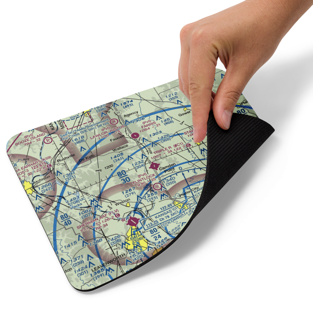 Triple R Airport (0C1) VFR Sectional Mouse Pad 