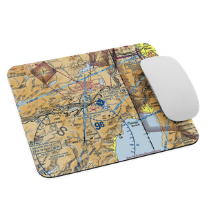 Truckee Tahoe Airport (TRK) VFR Sectional Mouse Pad