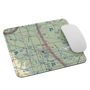 Trust Landing Airport (OK72) VFR Sectional Mouse Pad