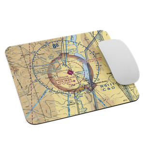 Truth Or Consequences Municipal Airport (TCS) VFR Sectional Mouse Pad