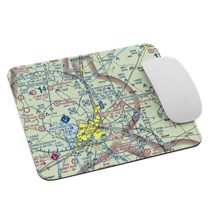 TSTC Waco Airport (CNW) VFR Sectional Mouse Pad