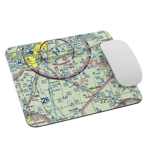 Tullos Field (MS58) VFR Sectional Mouse Pad