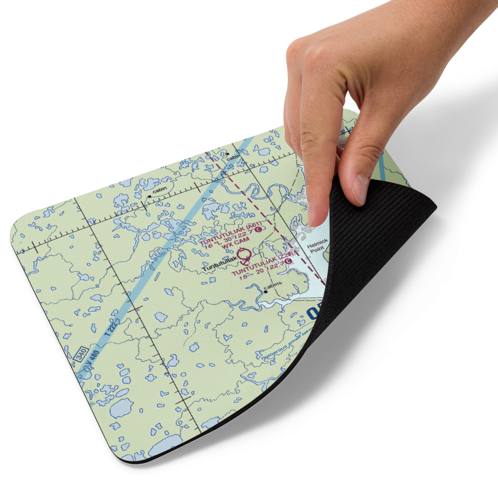 Tuntutuliak Airport (A61) VFR Sectional Mouse Pad 