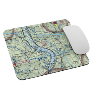 Turkey Bluff Airport (7WI0) VFR Sectional Mouse Pad
