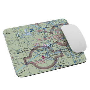 Turner Airport (4WI4) VFR Sectional Mouse Pad
