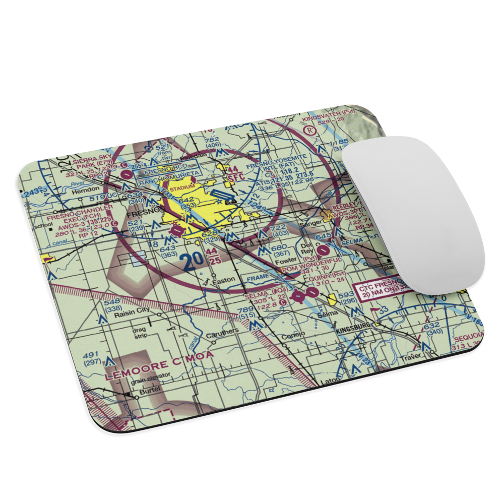 Turner Field (11CA) VFR Sectional Mouse Pad 