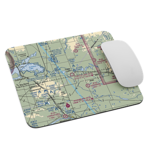 Turtle Lake Municipal Airport (91N) VFR Sectional Mouse Pad
