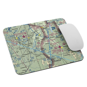 Tuscarora Plateau Airport (3NK6) VFR Sectional Mouse Pad