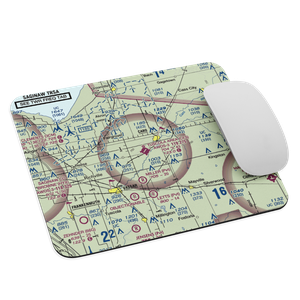 Tuscola Area Airport (CFS) VFR Sectional Mouse Pad