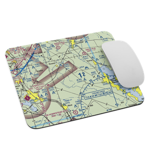 Twin Acres Airport (9TE0) VFR Sectional Mouse Pad