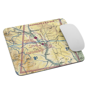 Twisp Municipal Airport (2S0) VFR Sectional Mouse Pad