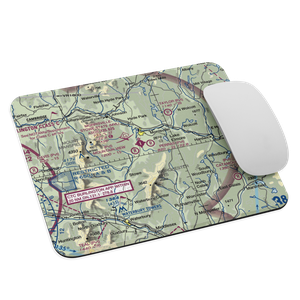 Two Tails Airport (VT42) VFR Sectional Mouse Pad