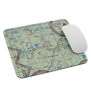 Tyler Municipal Airport (63Y) VFR Sectional Mouse Pad