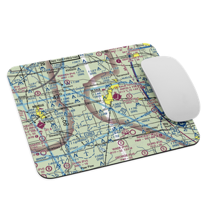 Uncle Chuck's Airport (IS80) VFR Sectional Mouse Pad