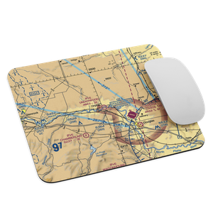 Underwood Airport (44WY) VFR Sectional Mouse Pad