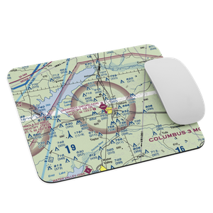 University Oxford Airport (UOX) VFR Sectional Mouse Pad