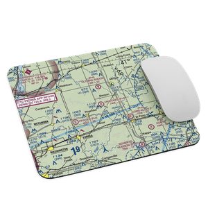 Unzicker Airport (4IL9) VFR Sectional Mouse Pad