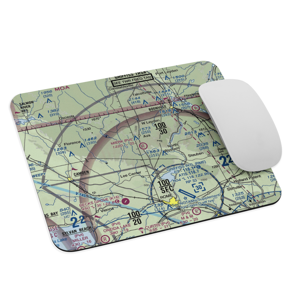 Valenty Mierek Airport (NY59) VFR Sectional Mouse Pad 