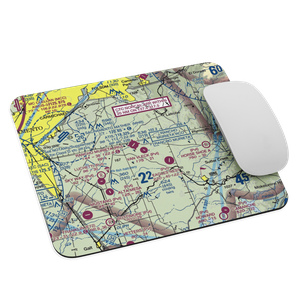 Van Vleck Airport (57CN) VFR Sectional Mouse Pad