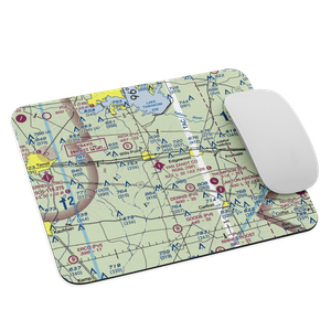 Van Zandt County Regional Airport (76F) VFR Sectional Mouse Pad