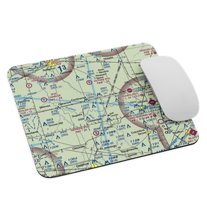Verhoff Airport (36OI) VFR Sectional Mouse Pad