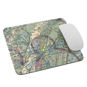 Vicars Private Airport (PS15) VFR Sectional Mouse Pad