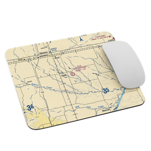 Vig Limousin Airport (1SD4) VFR Sectional Mouse Pad