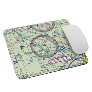 Vinton Veterans Memorial Airpark (VTI) VFR Sectional Mouse Pad