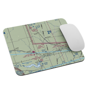 Vonada Airport (2KS8) VFR Sectional Mouse Pad