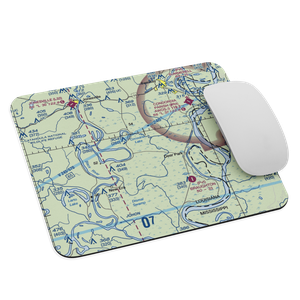 W & E Air Service Airport (US-0307) VFR Sectional Mouse Pad