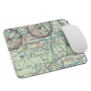 W Davis Airport (IL87) VFR Sectional Mouse Pad