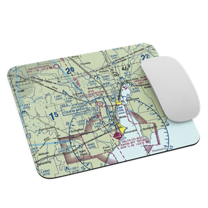 W Gladstone Airport (43MI) VFR Sectional Mouse Pad