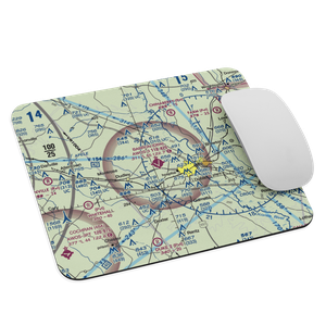 W H 'Bud' Barron Airport (DBN) VFR Sectional Mouse Pad