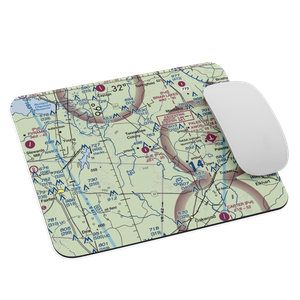 W J E Airport (TA70) VFR Sectional Mouse Pad